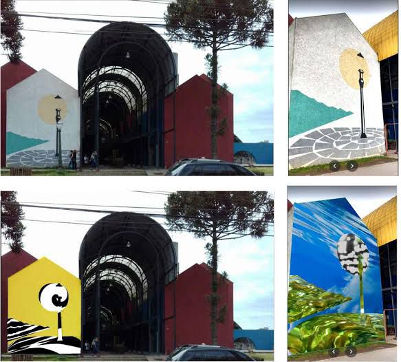 Projetando Cidades chega a Curitiba e transformará pontos turísticos com projeção e instalações luminotécnicas Denominado “Projetando Cidades” e idealizado pelo artista Fredy Kowertz, o projeto vai alterar as fachadas de algumas ruas da cidadania. A ideia é sugerir o que existia ali antes de ser retirado para dar lugar ao concreto e ao asfalto. (Foto: Divulgação)